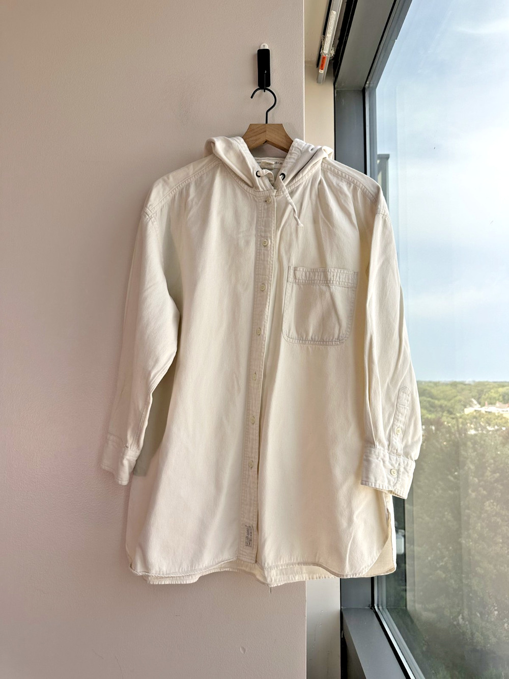 Abercrombie & Fitch 1892 Men Outdoor Sportswear Button Up Utility Shacket Sz S